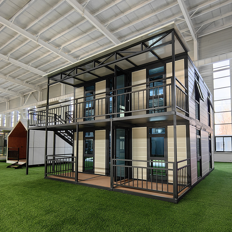 20ft Expandable House Two Floors Flat Roof