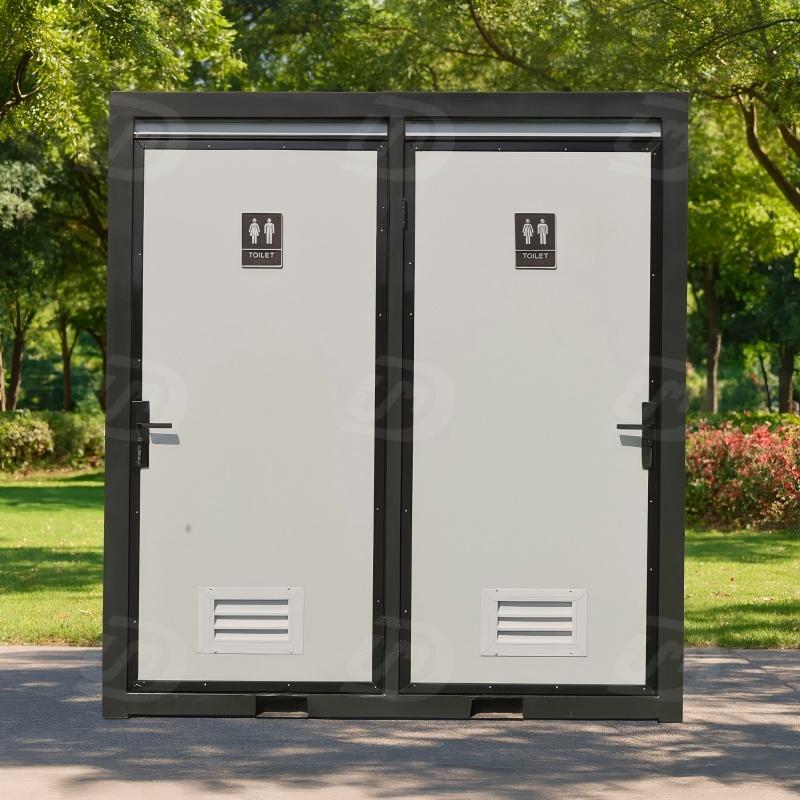 Two-Person Prefabricated Portable Toilet
