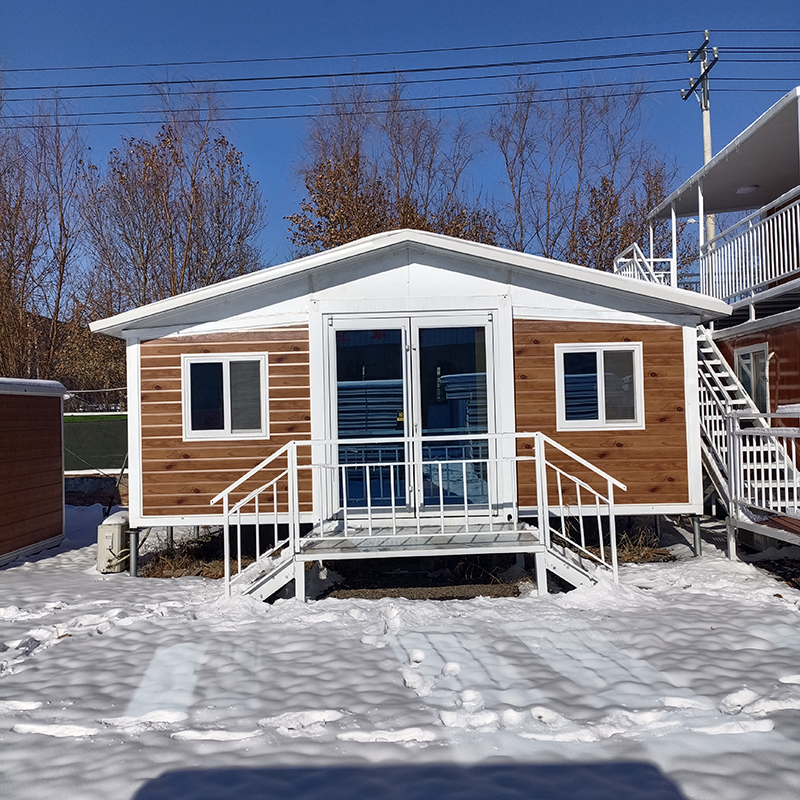 Expandable Container House With Triangle Roof