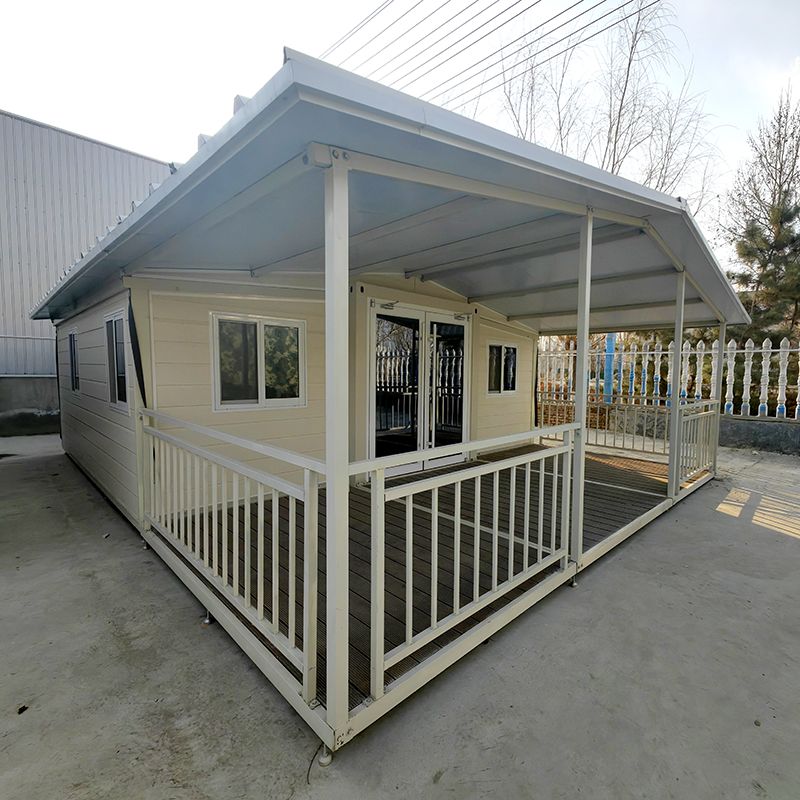 20FT Expandable Foldable Houses With Balcony And Roof
