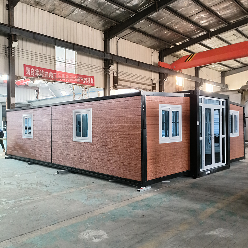 30ft Expandable House Red Wall Panel