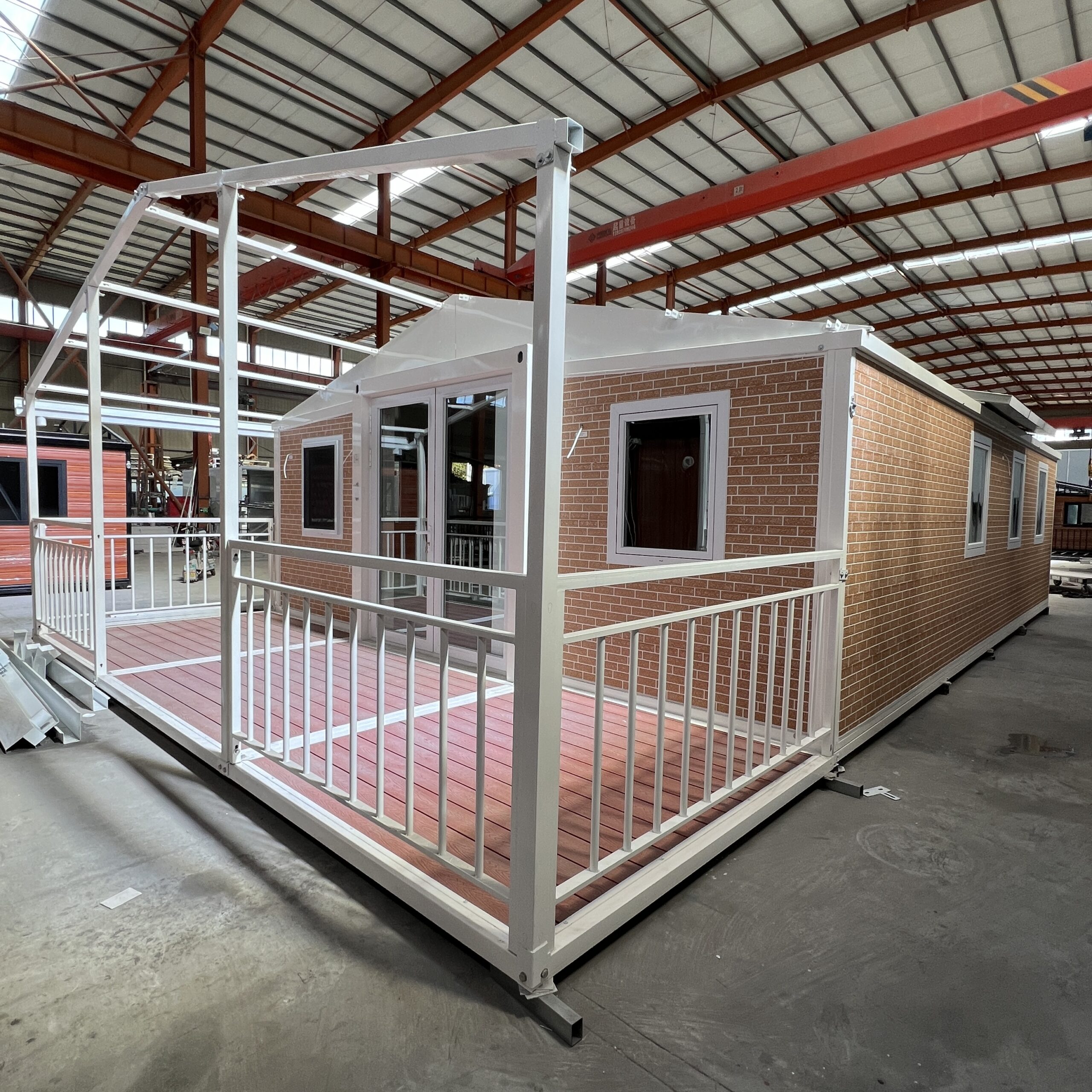 30ft Expandable House Yellow Brick Grain And Terrace